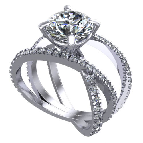 Galaxy Ring and Sirius Gems