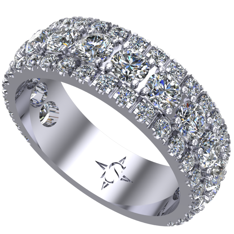 Lynx Wedding Ring