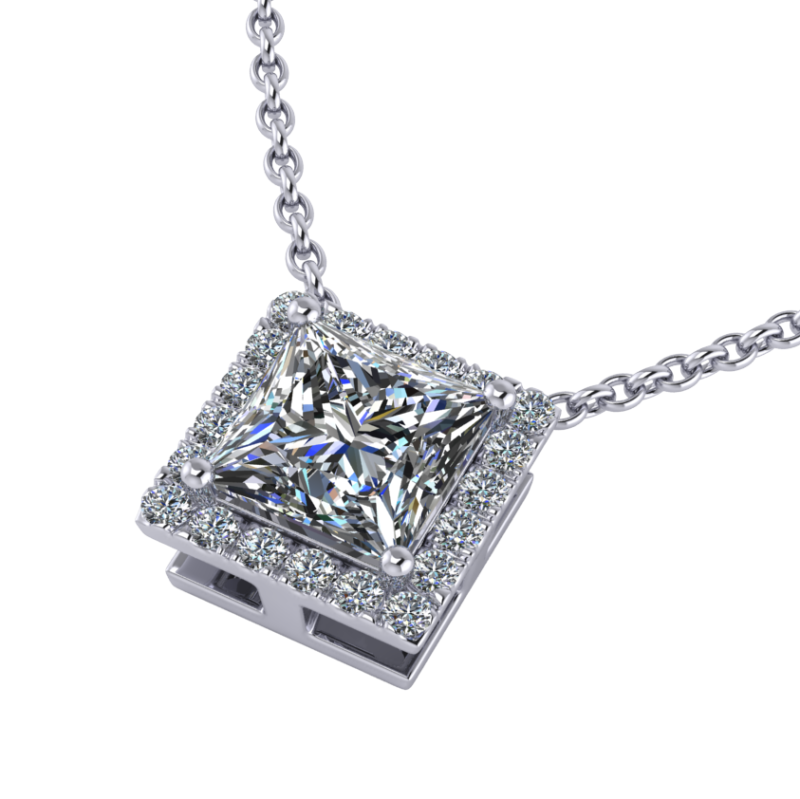 Sirius Libertas Pendant Princess cut