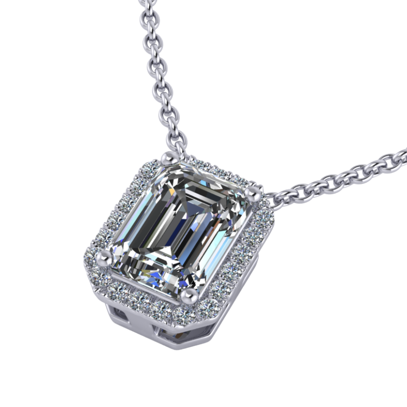 Sirius Libertas Pendant Emerald cut