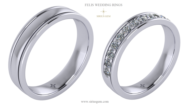 Felis Wedding Rings