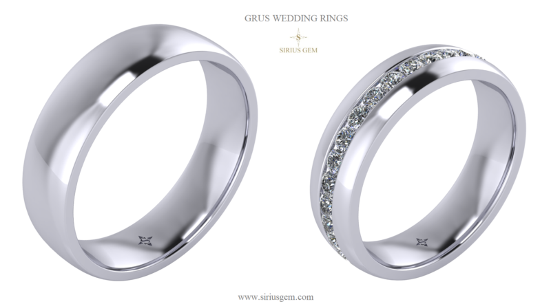 Grus Wedding Ring