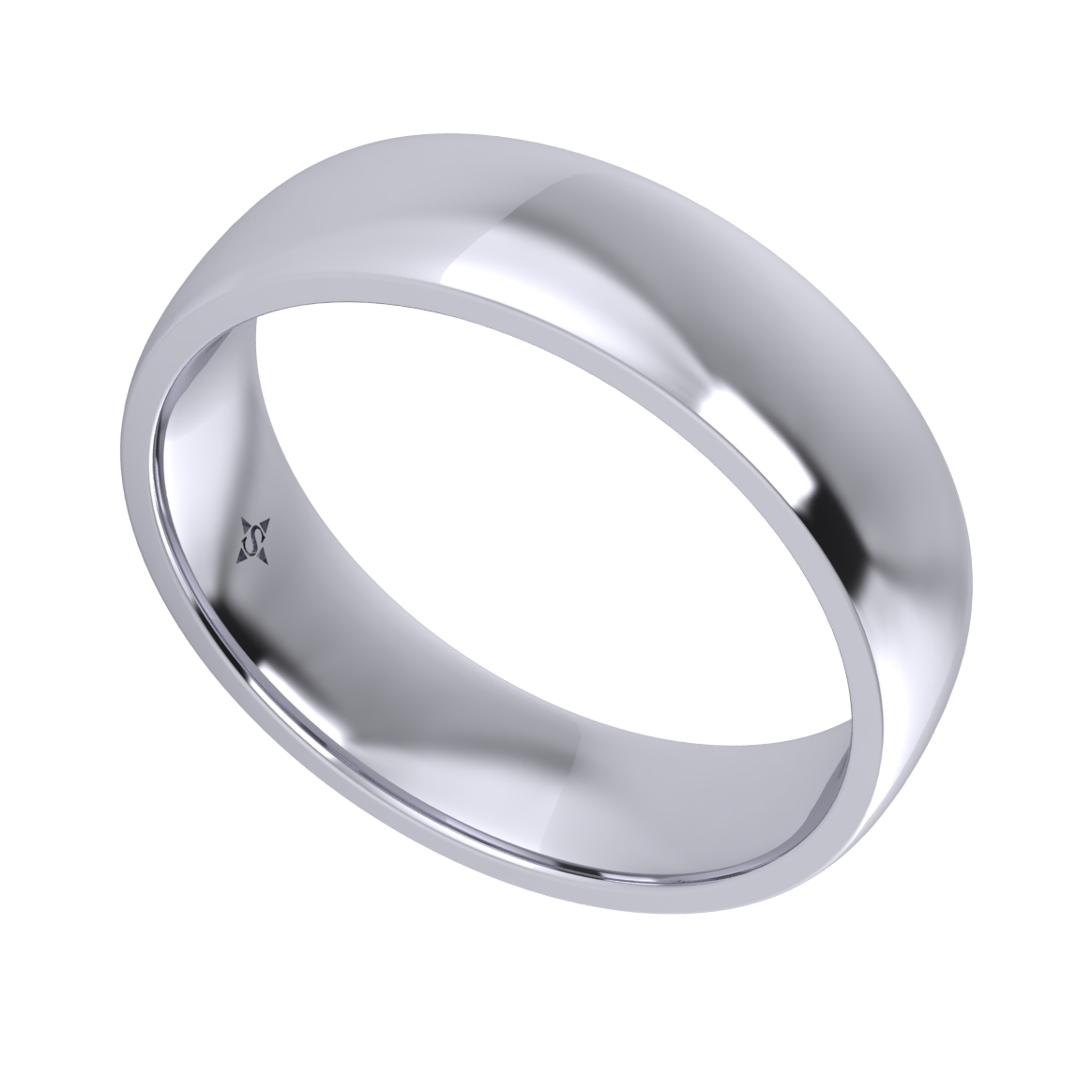 Grus Wedding Ring For Him