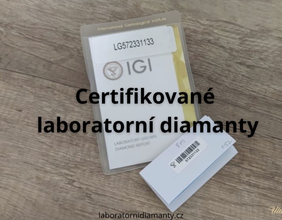 Certifikované laboratorní diamanty