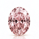 Růžová laboratorní diamant